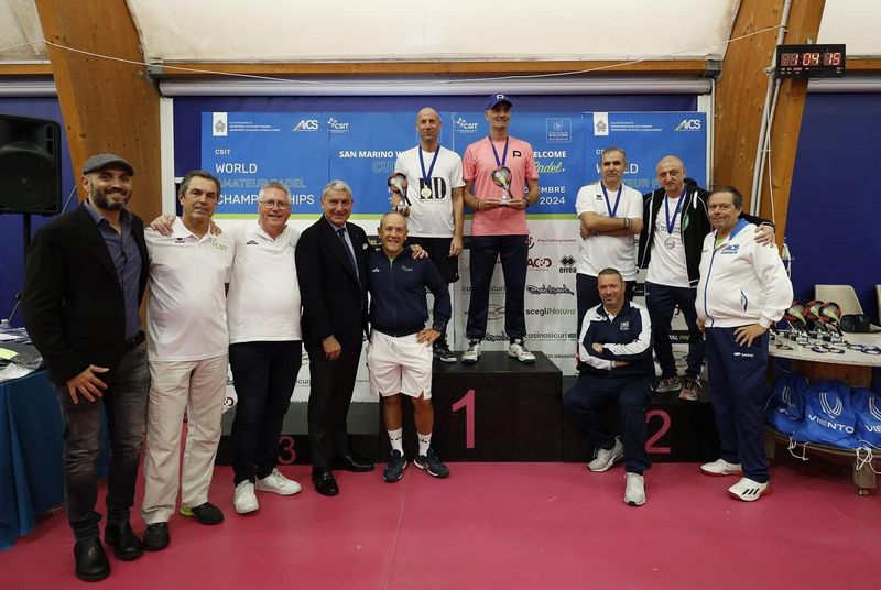 Padel, splendido argento per Tiselli e Tarantino