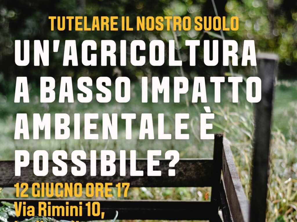 Il circolo di Sinistra Italiana Litorale Nord Mahsa Amini parla di agricoltura sostenibile