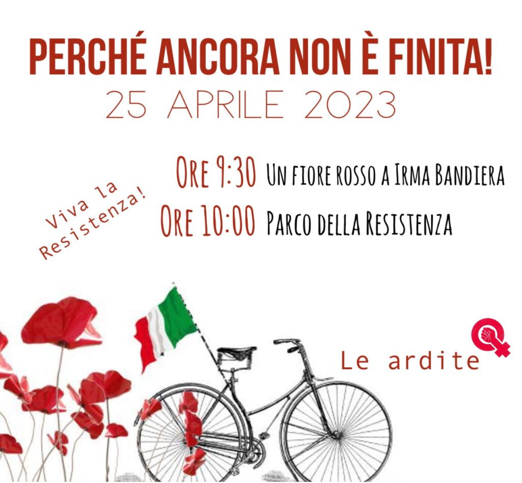 25 aprile, l'appuntamento alla targa di via Irma Bandiera