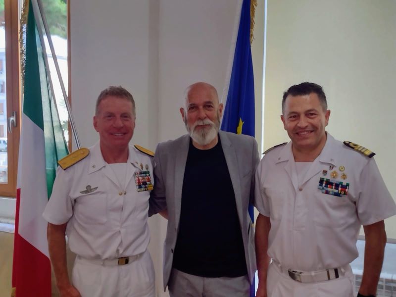 Capitaneria, il sindaco riceve i comandanti Marini e Castaldo