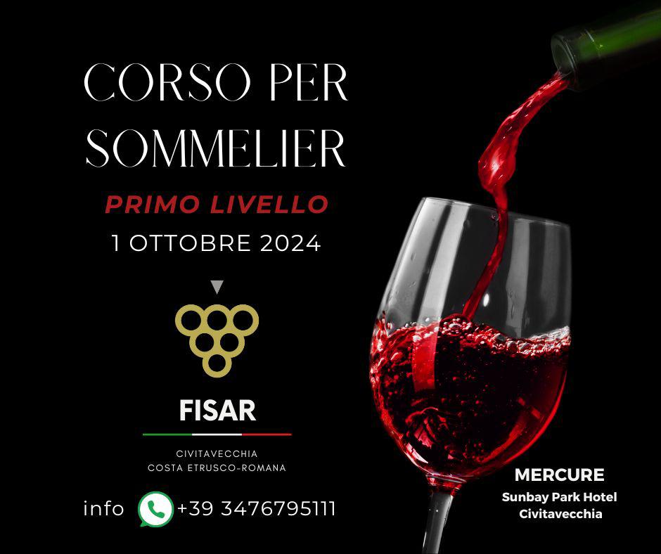 Fisar, tornano i corsi per diventare sommelier