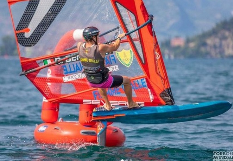 Windsurf, Benedetti fermato da Madre Natura