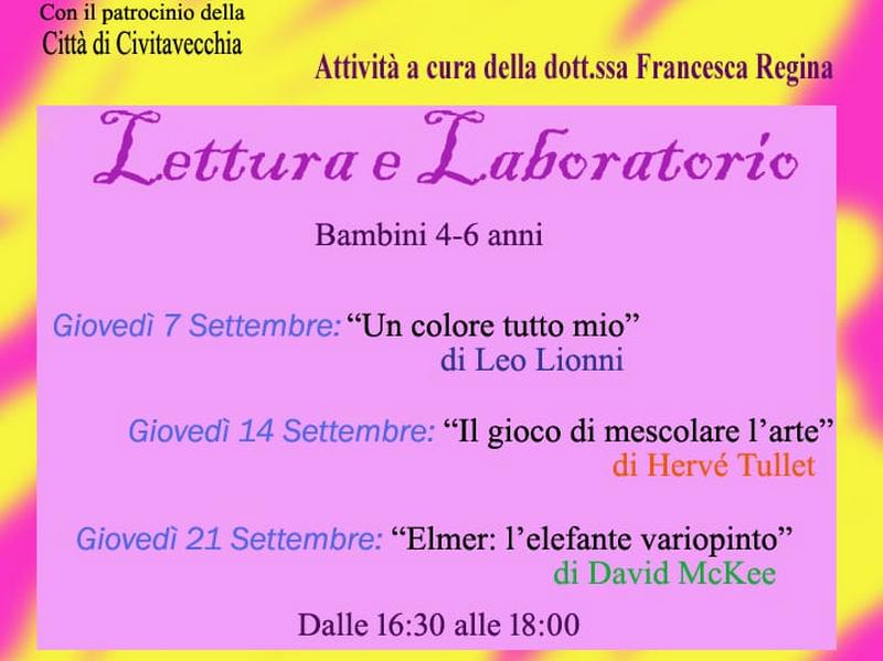 Alla biblioteca Cialdi lettura e laboratorio per bambini da 4 a 6 anni