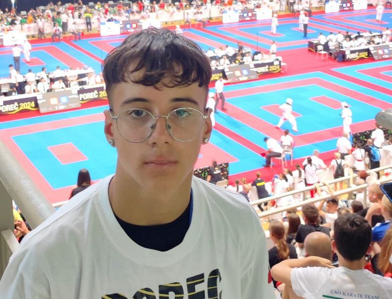Karate, Conversini mostra il suo potenziale in Youth League